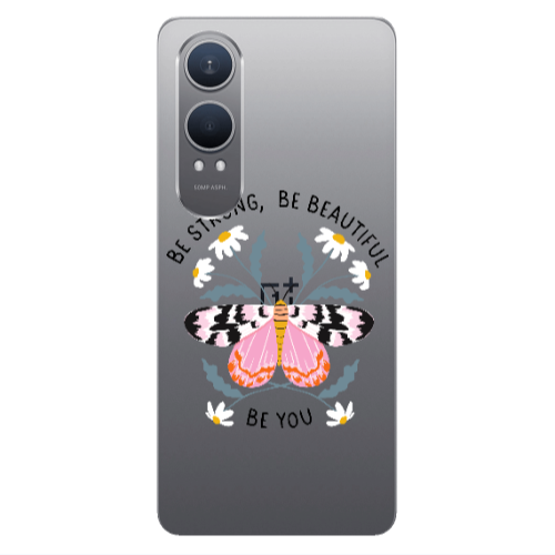 Oneplus Nord Ce 4 lite Be Strong Transparent Silicone TPU Θήκη