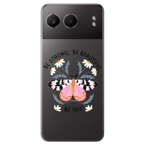 Oneplus Nord 4 Be Strong Transparent Silicone TPU Θήκη