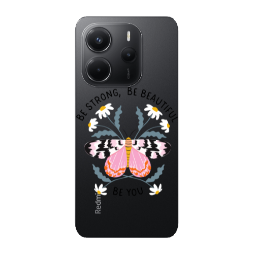Xiaomi Redmi Note 14 Be Strong Transparent Silicone TPU Θήκη