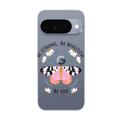 Google Pixel 10 Be Strong Transparent Silicone TPU Θήκη