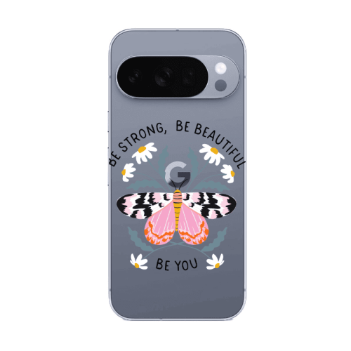 Google Pixel 10 Pro Be Strong Transparent Silicone TPU Θήκη