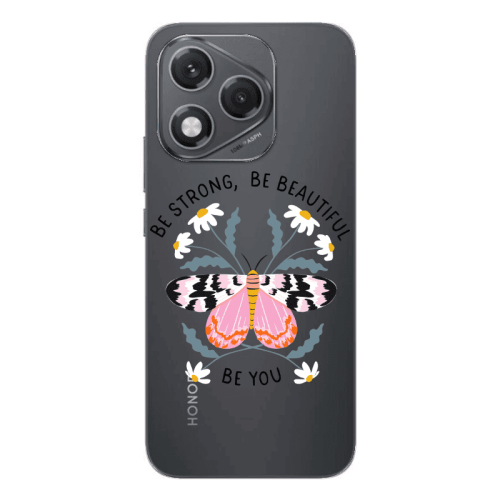 Honor 400 Lite Be Strong Transparent Silicone TPU Θήκη