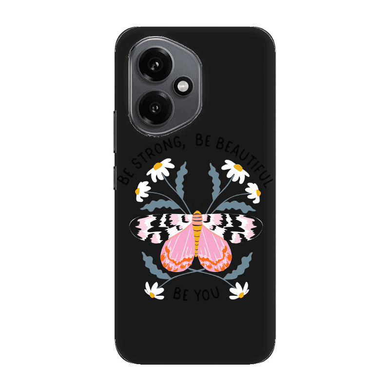 Honor Magic 400 Be Strong Black Colored Silicone TPU Θήκη