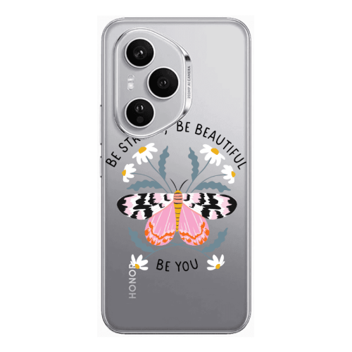 Honor Magic 400 Pro Be Strong Transparent Silicone TPU Θήκη