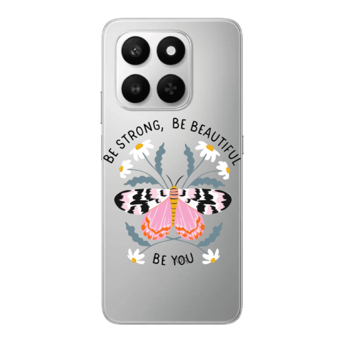 Honor Magic 400 Smart Be Strong Transparent Silicone TPU Θήκη