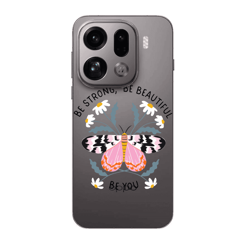 Oppo Find X9 Pro Be Strong Transparent Silicone TPU Θήκη