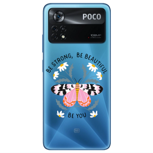 Xiaomi Poco X4 Pro Be Strong Transparent Silicone TPU Θήκη
