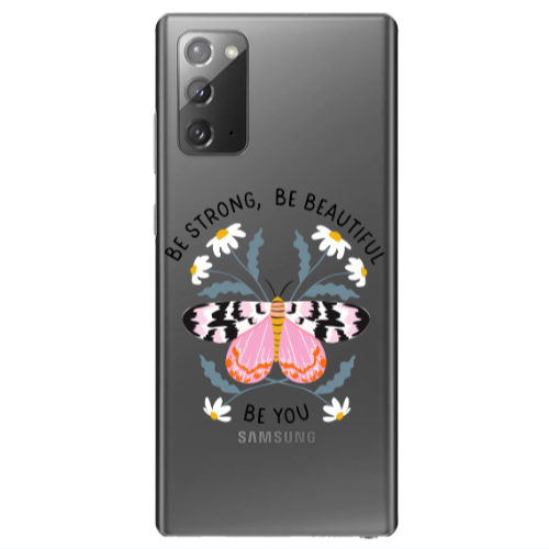 Samsung Note 20 Be Strong Transparent Silicone TPU Θήκη