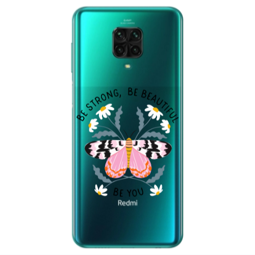 Xiaomi Redmi Note 9S Be Strong Transparent Silicone TPU Θήκη
