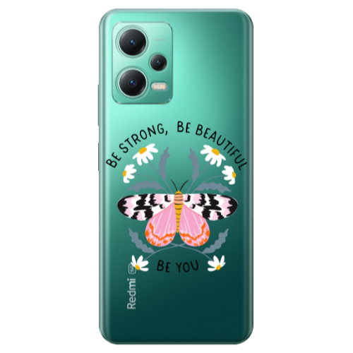 Xiaomi Redmi Note 12 Pro Plus 5G Be Strong Transparent Silicone TPU Θήκη