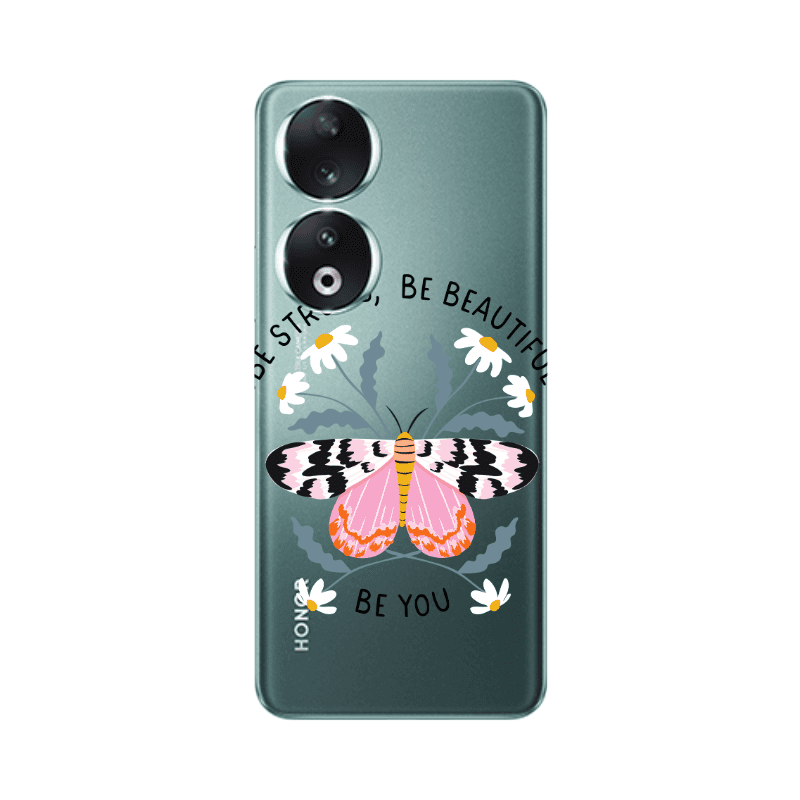 Honor 90 5G Be Strong Transparent Silicone TPU Θήκη