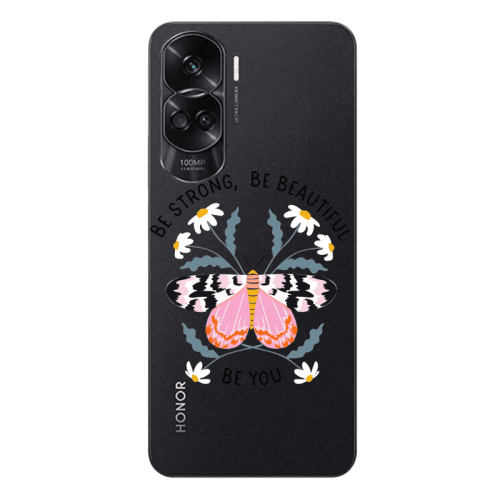 Honor 90 Lite 5G Be Strong Transparent Silicone TPU Θήκη