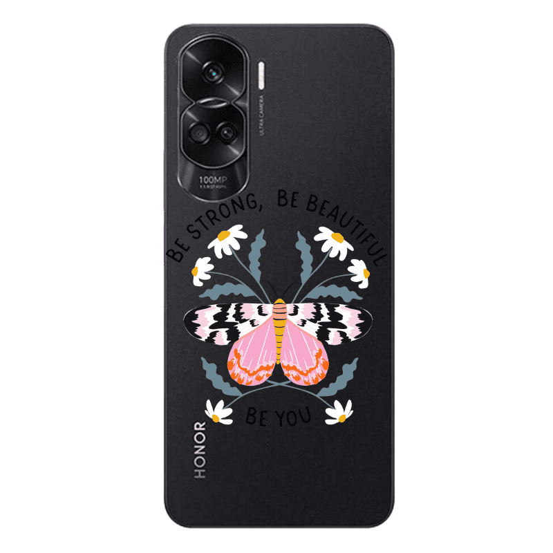 Honor 90 Lite 5G Be Strong Transparent Silicone TPU Θήκη