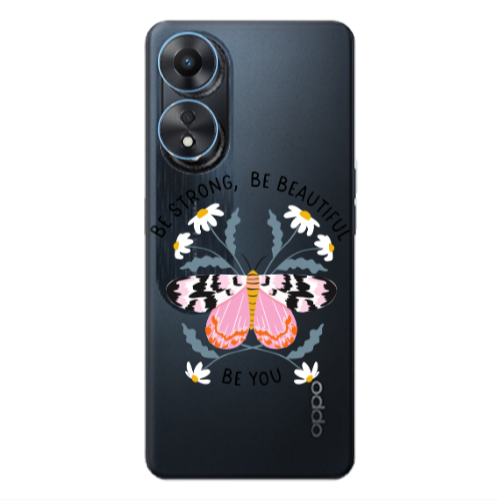 Oppo A 98 Be Strong Transparent Silicone TPU Θήκη