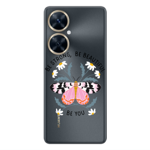 Huawei Nova 11i Be Strong Transparent Silicone TPU Θήκη