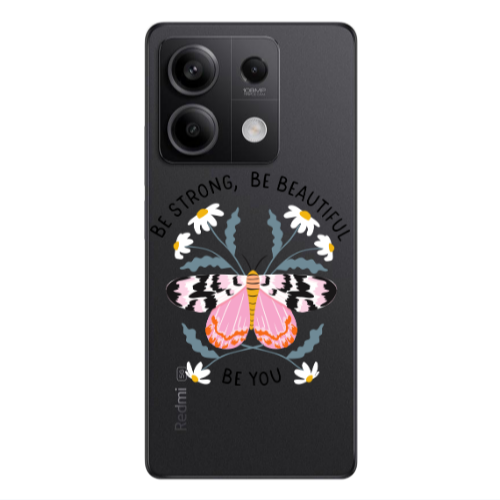Xiaomi Redmi Note 13Pro 5G Be Strong Transparent Silicone TPU Θήκη