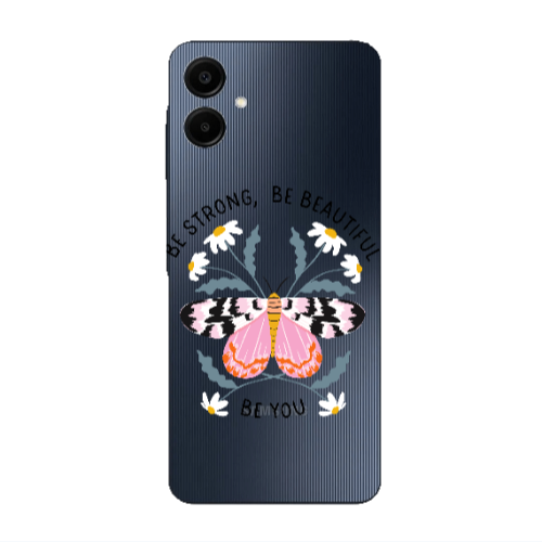 Samsung A06 Be Strong Transparent Silicone TPU Θήκη