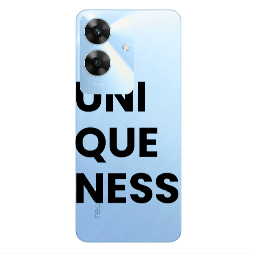 Realme Note 60 Uni Que Nesss Transparent Silicone TPU Θήκη