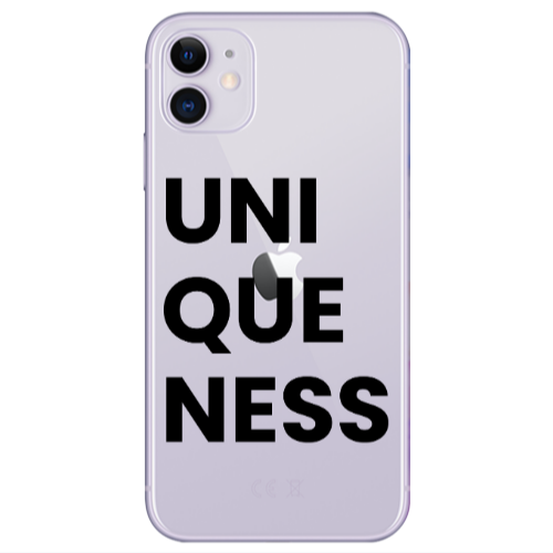 Apple iPhone 11  Uni Que Nesss Transparent Silicone TPU Θήκη