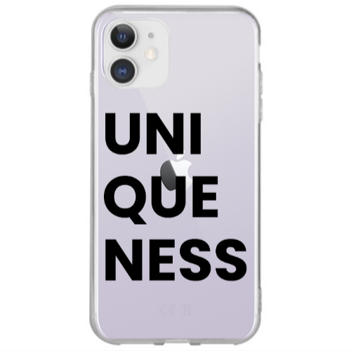 Apple iPhone 12 Uni Que Nesss Transparent Silicone TPU Θήκη