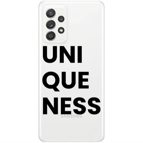Samsung A52 Uni Que Nesss Transparent Silicone TPU Θήκη