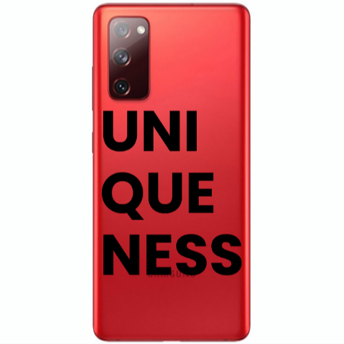 Samsung S20 FE Uni Que Nesss Transparent Silicone TPU Θήκη