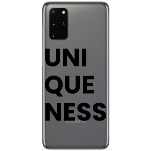 Samsung S20 Plus Uni Que Nesss Transparent Silicone TPU Θήκη