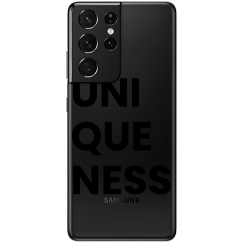 Samsung S21 Ultra Uni Que Nesss Transparent Silicone TPU Θήκη