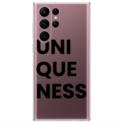 Samsung S22 Ultra Uni Que Nesss Transparent Silicone TPU Θήκη