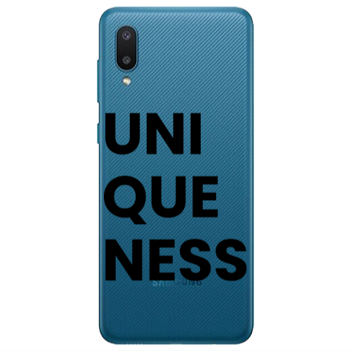 Samsung A02 Uni Que Nesss Transparent Silicone TPU Θήκη
