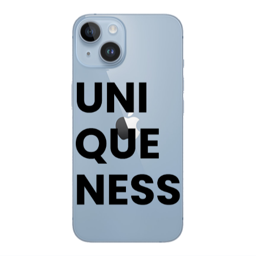 Apple iPhone 14  Uni Que Nesss Transparent Silicone TPU Θήκη