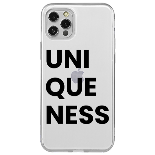 Apple iPhone 12 Pro Uni Que Nesss Transparent Silicone TPU Θήκη