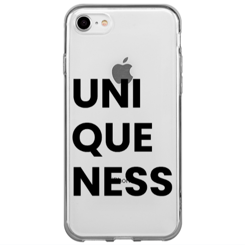 Apple iPhone 7 Uni Que Nesss Transparent Silicone TPU Θήκη
