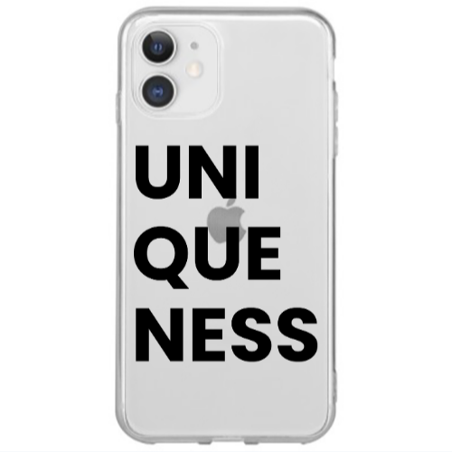 Apple iPhone 12 Mini Uni Que Nesss Transparent Silicone TPU Θήκη