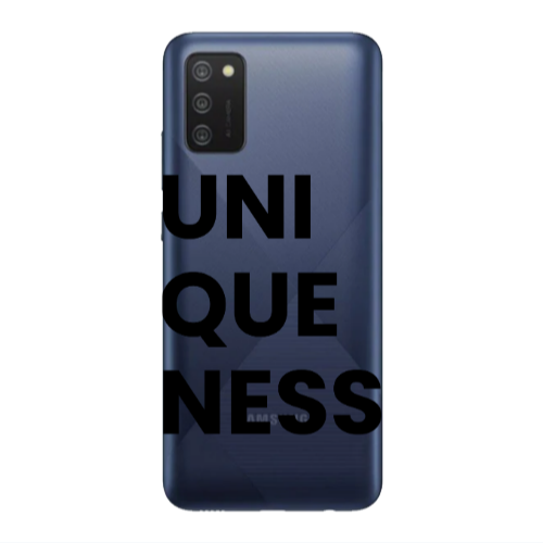 Samsung A03S Uni Que Nesss Transparent Silicone TPU Θήκη