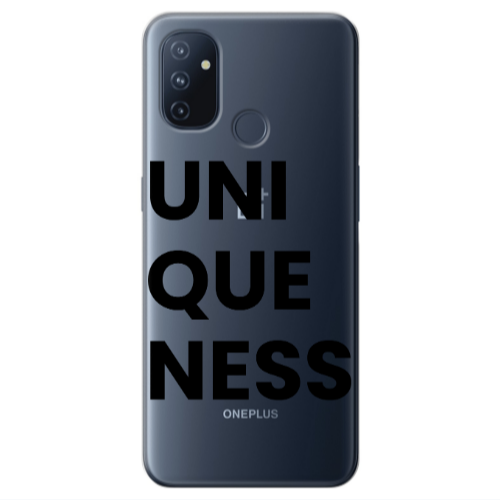 Oneplus Nord 100 Uni Que Nesss Transparent Silicone TPU Θήκη