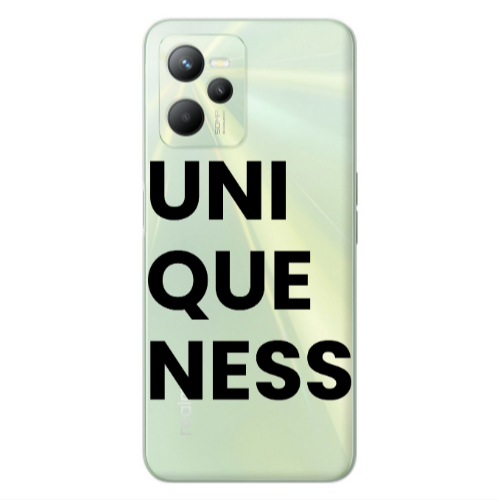 Realme C35 Uni Que Nesss Transparent Silicone TPU Θήκη