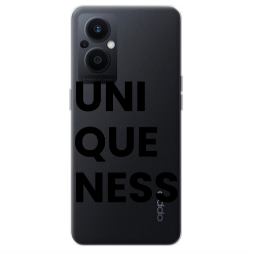 Oppo Reno 7 Lite Uni Que Nesss Transparent Silicone TPU Θήκη