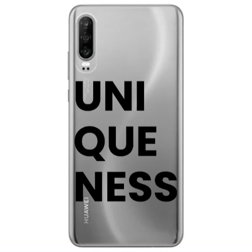 Huawei P30 Uni Que Nesss Transparent Silicone TPU Θήκη