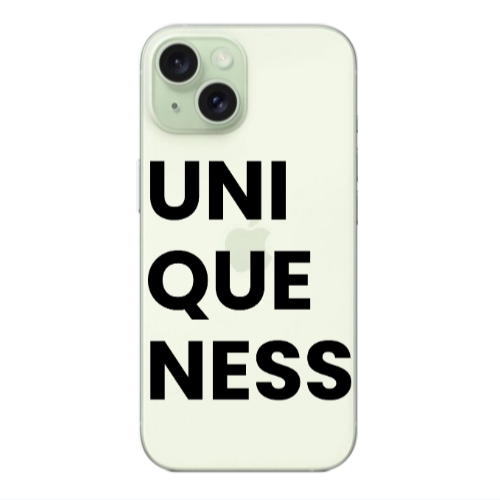 Apple iPhone 15 Plus Uni Que Nesss Transparent Silicone TPU Θήκη