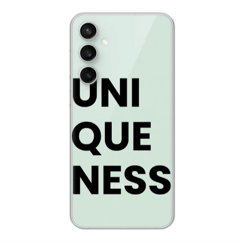 Samsung S23FE Uni Que Nesss Transparent Silicone TPU Θήκη