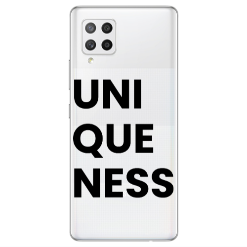 Samsung A42 5G Uni Que Nesss Transparent Silicone TPU Θήκη