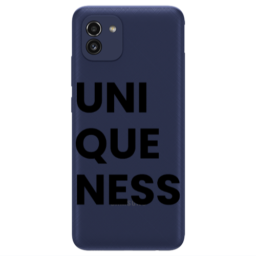 Samsung A03 Uni Que Nesss Transparent Silicone TPU Θήκη