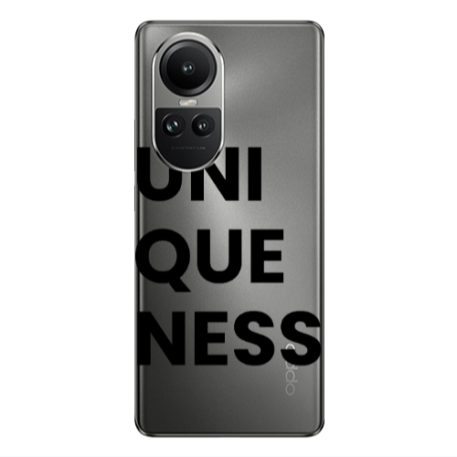 Oppo Reno10 5G Uni Que Nesss Transparent Silicone TPU Θήκη