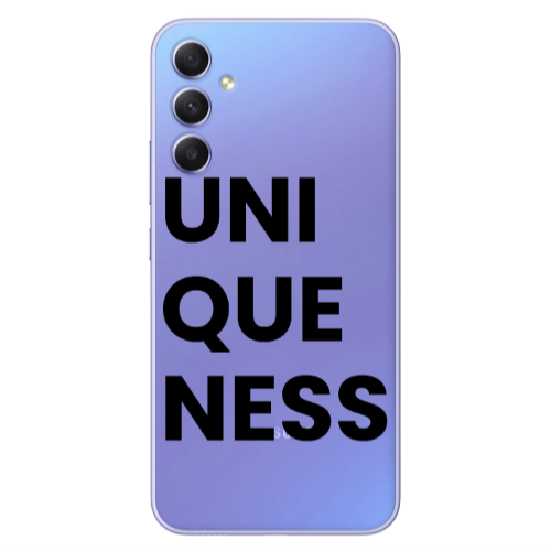 Samsung A25 Uni Que Nesss Transparent Silicone TPU Θήκη