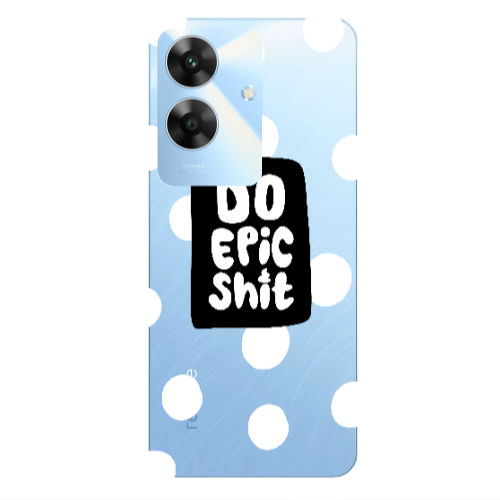 Realme Note 60 Do Epic Shit Transparent Silicone TPU Θήκη