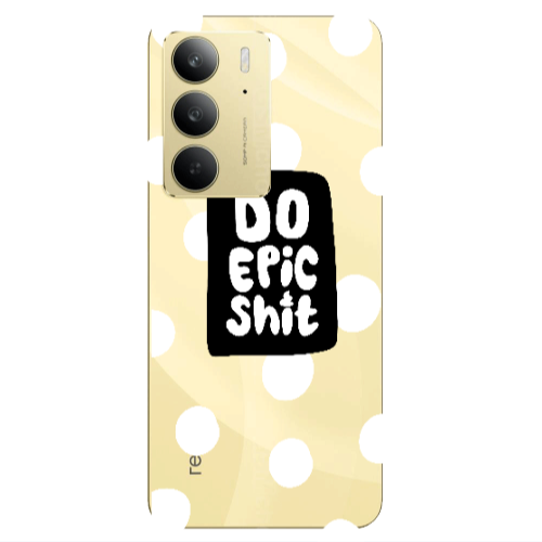 Realme C 75 Do Epic Shit Transparent Silicone TPU Θήκη