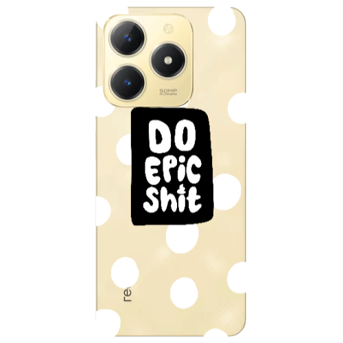 Realme C61 Do Epic Shit Transparent Silicone TPU Θήκη