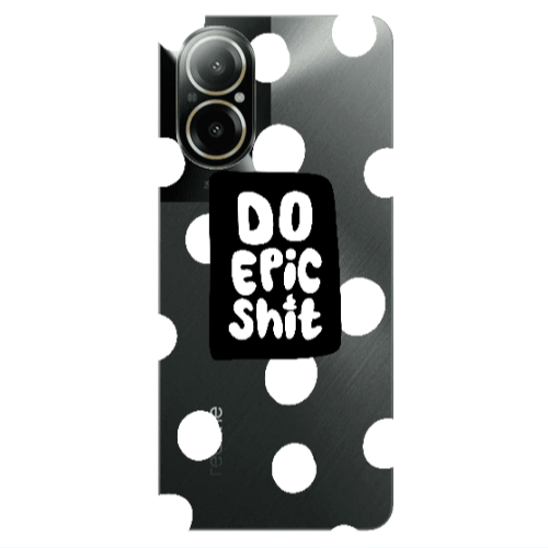 Realme C67 Do Epic Shit Transparent Silicone TPU Θήκη