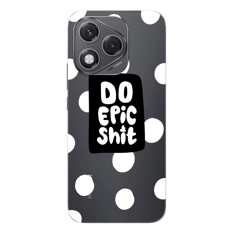 Honor 400 Lite Do Epic Shit Transparent Silicone TPU Θήκη